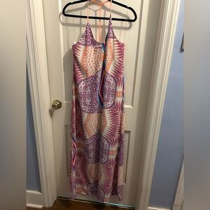 BUDDY LOVE halter maxi medium. Colorful‎ print.